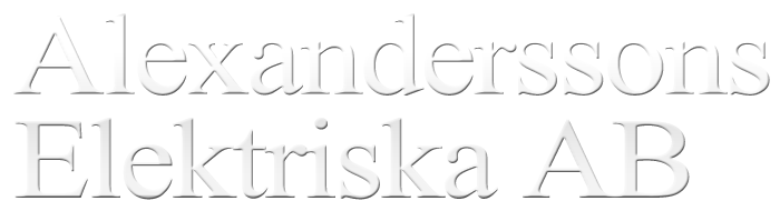 Alexanderssons Elektriska AB